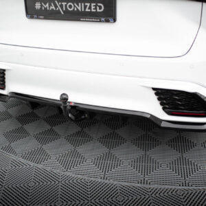 Maxton Design Задний сплиттер (с вертикальными планками) Lexus RX F-Sport Mk5