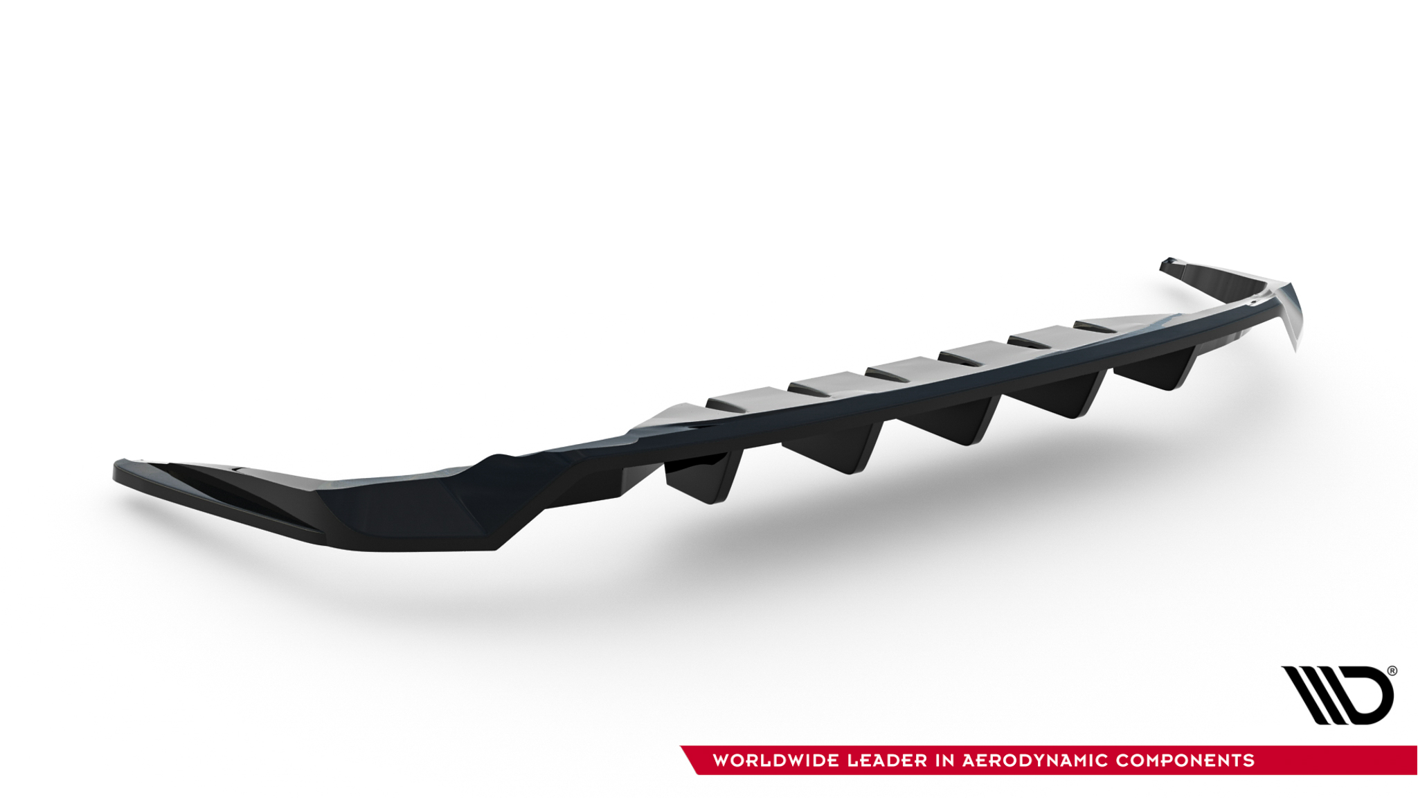 Maxton Design Задний сплиттер (с вертикальными планками) Lexus UX F-Sport Mk1 — изображение 5