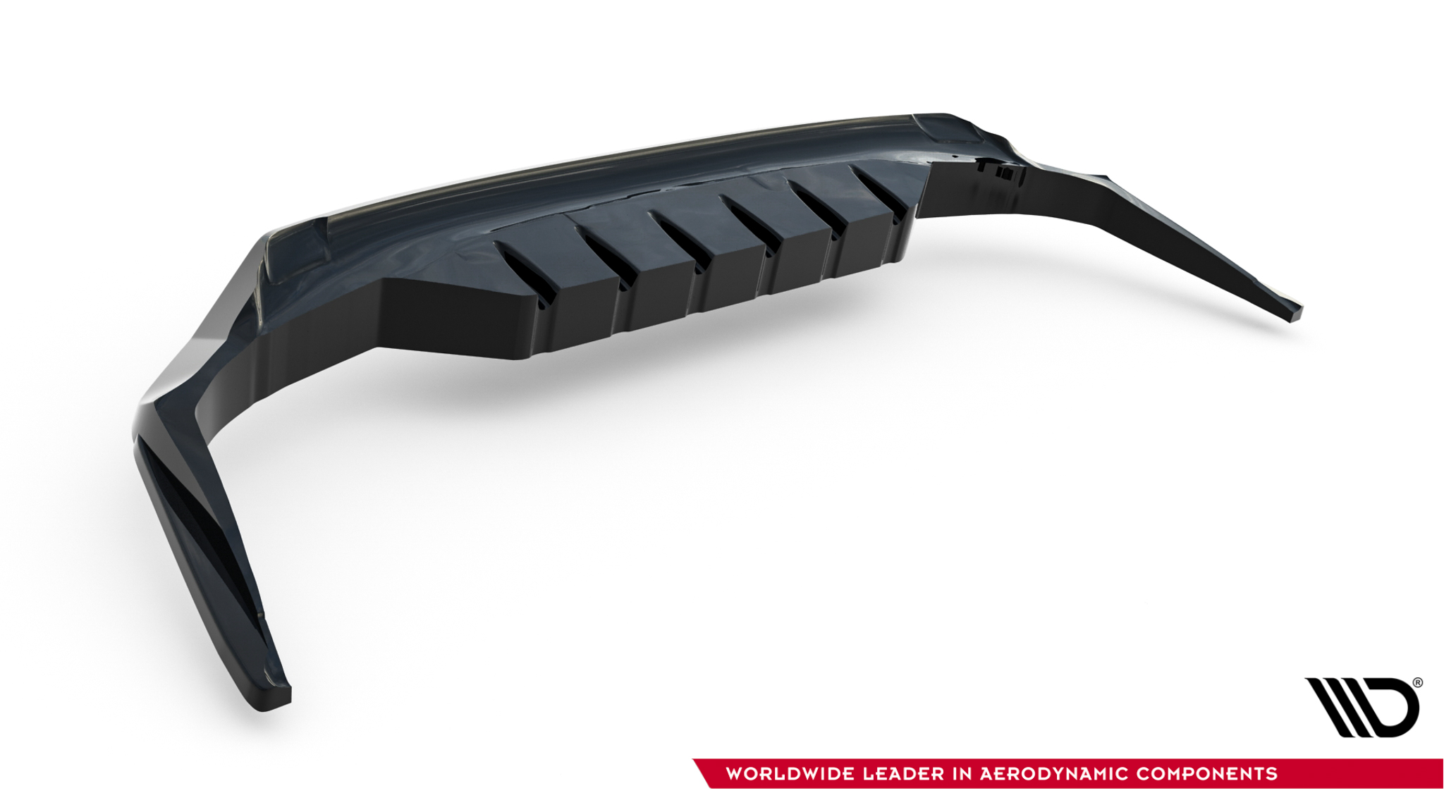 Maxton Design Задний сплиттер (с вертикальными планками) Lexus UX F-Sport Mk1 — изображение 6