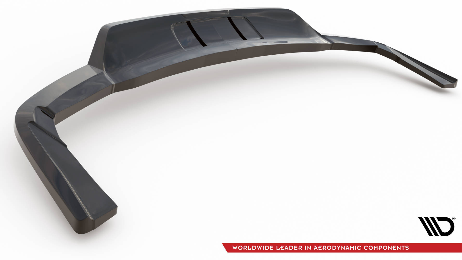 Maxton Design Задний сплиттер (с вертикальными планками) Maserati Levante GTS Mk1 — изображение 9