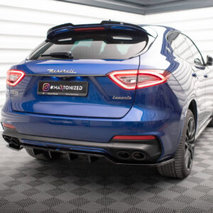 Maxton Design Задний сплиттер (с вертикальными планками) Maserati Levante GTS Mk1