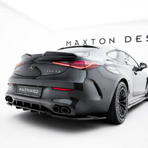 Maxton Design Задний сплиттер (с вертикальными планками) Mercedes-AMG CLE 53 C236