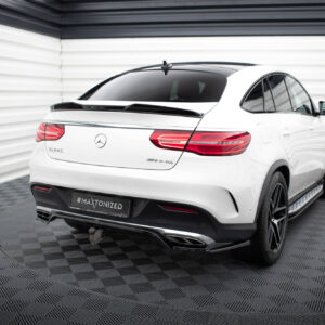 Maxton Design Задний сплиттер (с вертикальными планками) Mercedes-AMG GLE 43 Coupe C292