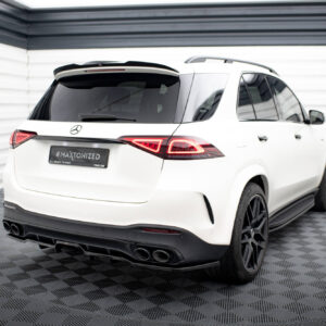 Maxton Design Задний сплиттер (с вертикальными планками) Mercedes-AMG GLE 53 / 63 W167 / W167 Facelift