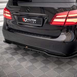 Maxton Design Задний сплиттер (с вертикальными планками) Mercedes-Benz B W246 Facelift