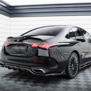 Maxton Design Задний сплиттер (с вертикальными планками) Mercedes-Benz E AMG-Line Седан / Универсал W214