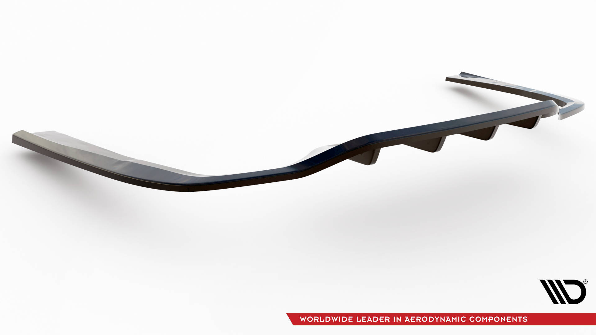 Maxton Design Задний сплиттер (с вертикальными планками) Mercedes-Benz E AMG-Line Sedan W213 Facelift — изображение 6