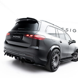Maxton Design Задний сплиттер (с вертикальными планками) Mercedes-Benz GLS AMG-Line X167 Facelift