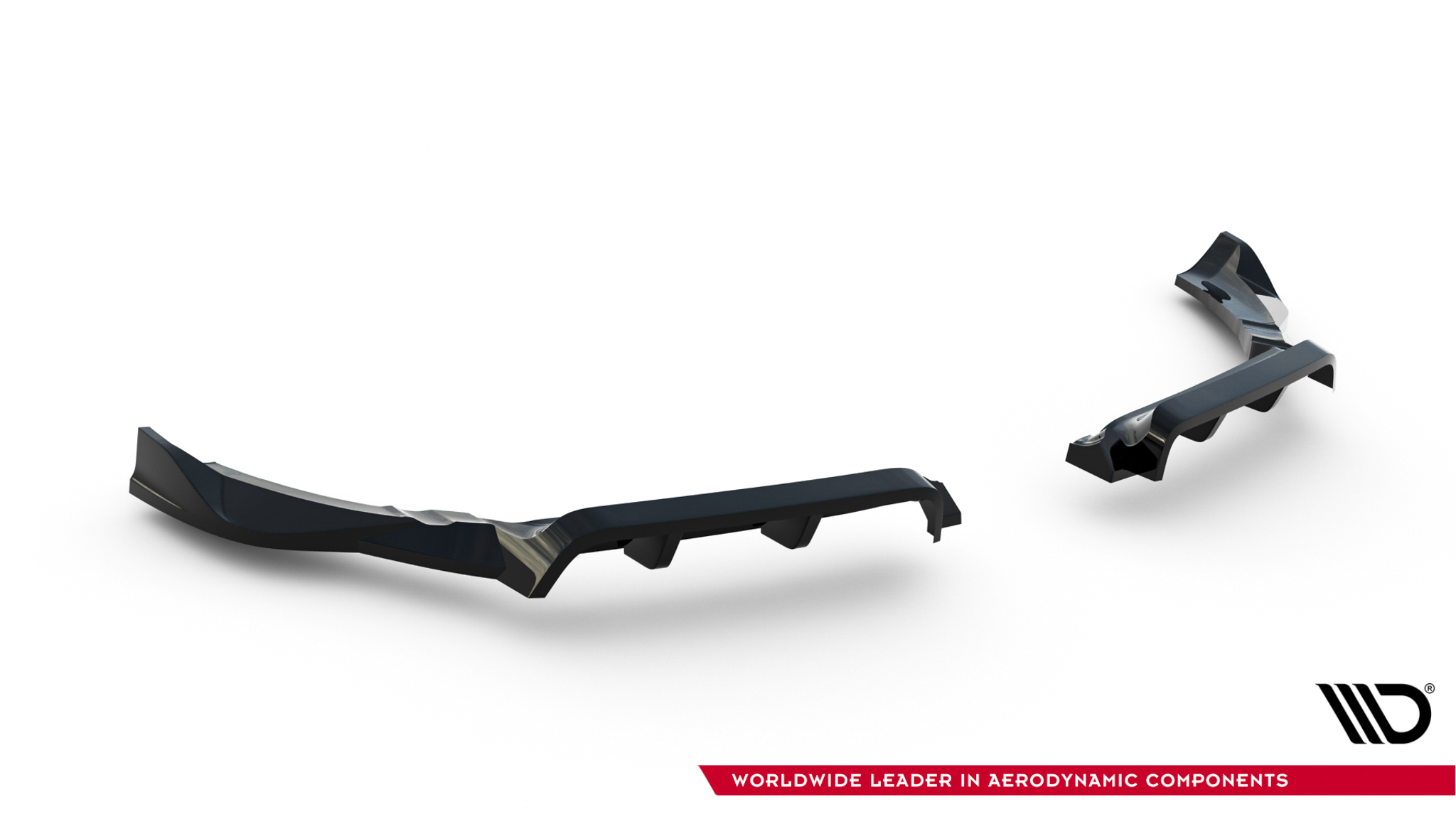 Maxton Design Задний сплиттер (с вертикальными планками) Porsche 718 Cayman GTS 982c — изображение 6