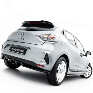 Maxton Design Задний сплиттер (с вертикальными планками) Renault Clio Mk5 Facelift