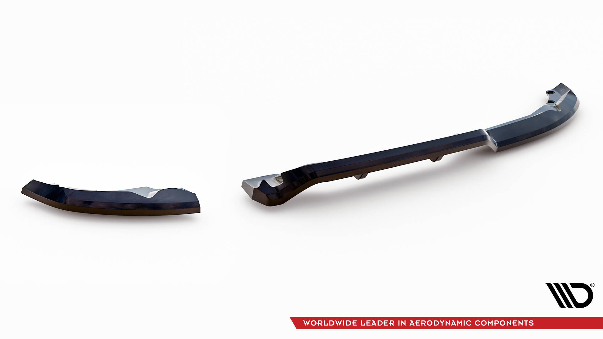 Maxton Design Задний сплиттер (с вертикальными планками) Renault Clio RS Line Mk5 — изображение 4