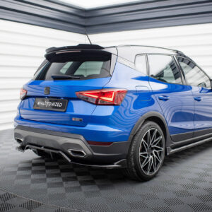 Maxton Design Задний сплиттер (с вертикальными планками) Seat Arona FR Mk1 Facelift