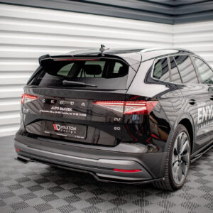 Maxton Design Задний сплиттер (с вертикальными планками) Skoda Enyaq iV