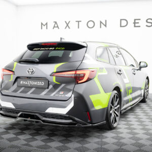 Maxton Design Задний сплиттер (с вертикальными планками) Toyota Corolla GR Sport Touring Sports XII