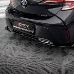 Maxton Design Задний сплиттер (с вертикальными планками) Toyota Corolla Hatchback Mk12