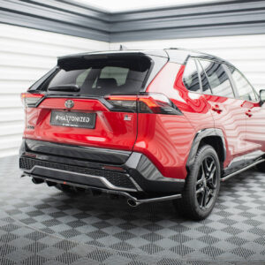 Maxton Design Задний сплиттер (с вертикальными планками) Toyota RAV4 GR Sport Mk5