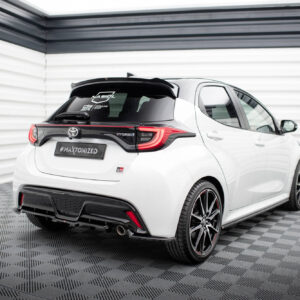 Maxton Design Задний сплиттер (с вертикальными планками) Toyota Yaris GR Sport Mk4