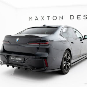 Maxton Design Задний сплиттер (с вертикальными планками) V.1 BMW 7 M-Pack G70