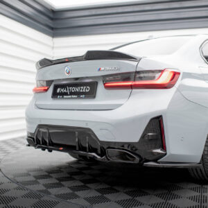 Maxton Design Задний сплиттер (с вертикальными планками) V.1 BMW M340i G20 / G21 Facelift