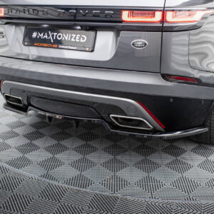 Maxton Design Задний сплиттер (с вертикальными планками) V.1 Land Rover Range Rover Velar R-Dynamic Mk1
