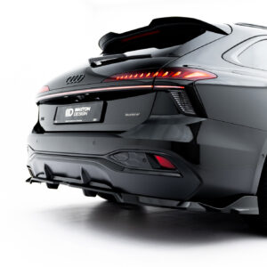 Maxton Design Задний сплиттер (с вертикальными планками) V.2 Audi A6 S-Line C9