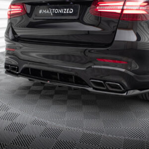 Maxton Design Задний сплиттер (с вертикальными планками) V.2 Mercedes-AMG GLC 63 SUV X253