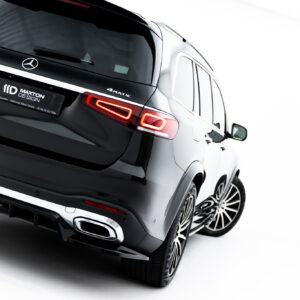 Maxton Design Задний сплиттер (с вертикальными планками) V.2 Mercedes-Benz GLS AMG-Line X167