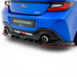 Maxton Design Задний сплиттер (с вертикальными планками) V.2 Subaru BRZ Mk2