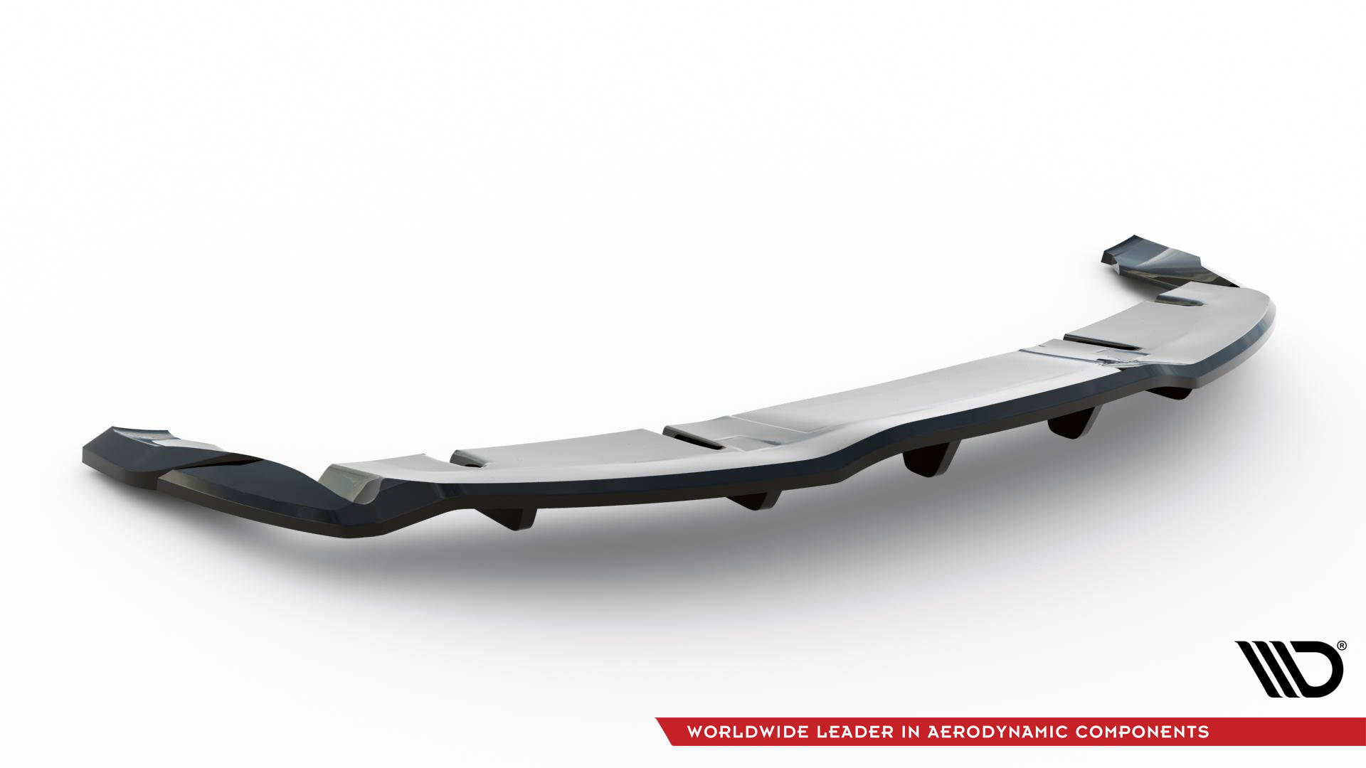 Maxton Design Задний сплиттер (с вертикальными планками) V.2 Tesla Model 3 Project Highland (рестайлинг) — изображение 6