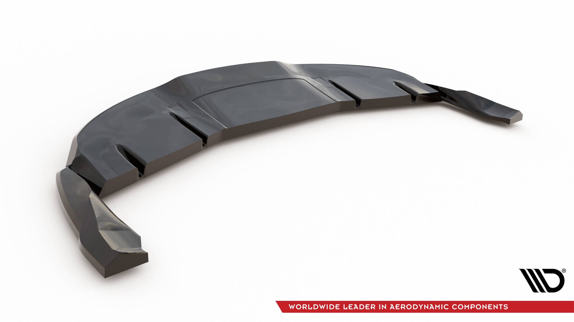 Maxton Design Задний сплиттер (с вертикальными планками) V.2 Tesla Model 3 Project Highland (рестайлинг) — изображение 7