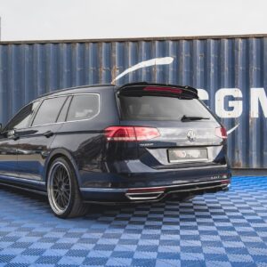 Maxton Design Задний сплиттер (с вертикальными планками) Volkswagen Passat B8