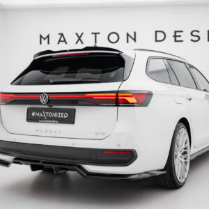 Maxton Design Задний сплиттер (с вертикальными планками) Volkswagen Passat B9
