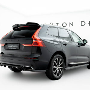 Maxton Design Задний сплиттер (с вертикальными планками) Volvo XC60 Mk2