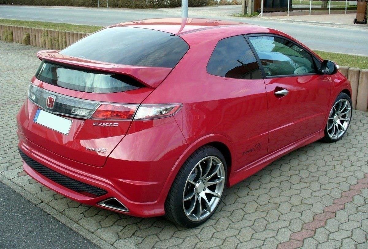 Maxton Design Задний спойлер Honda Civic VIII HB <Внешний вид Type R>