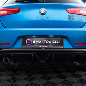 Maxton Design Задняя обшивка Alfa Romeo Giulietta (версия с одним выхлопом)