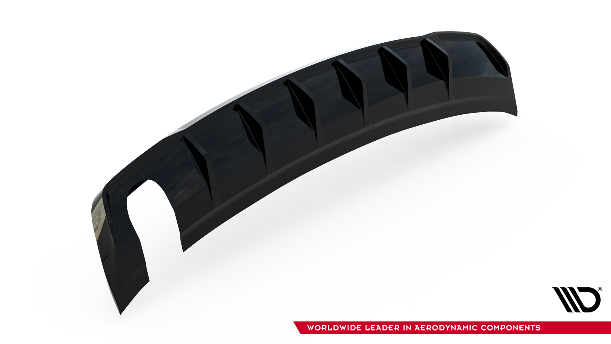 Maxton Design Задний бампер Audi A3 Sedan 8V (версия с одинарными выхлопными патрубками с одной стороны) — изображение 6