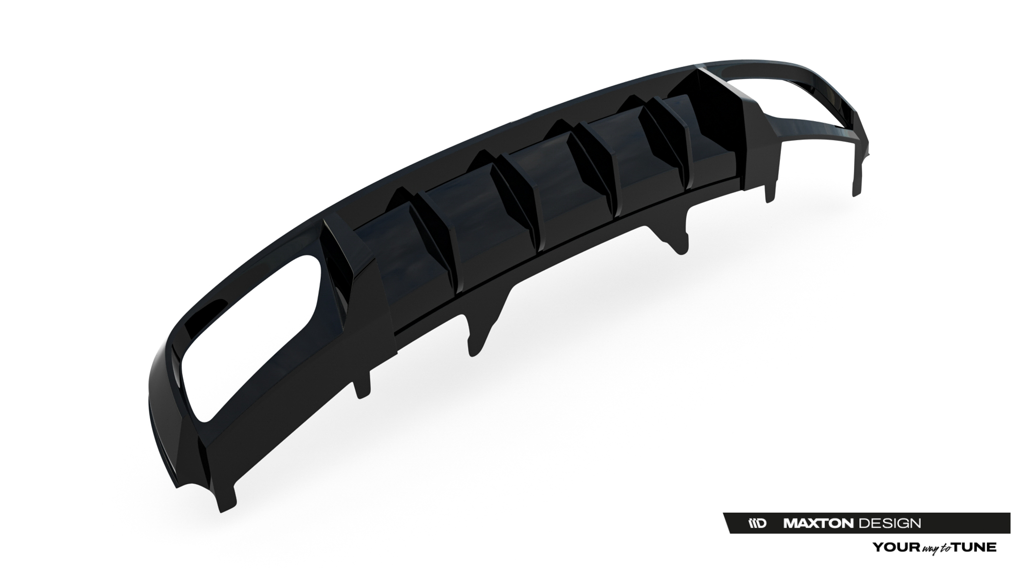 Maxton Design Задняя обшивка Audi A4 / A4 S-Line Sedan / Avant B9 — изображение 6