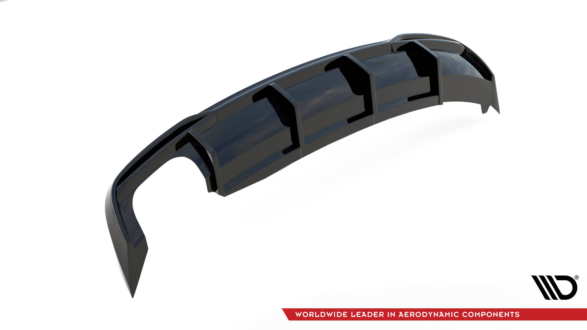 Maxton Design Задний бампер Audi A5 Sportback 8T Facelift (версия с двойными выхлопными трубами с одной стороны) — изображение 6