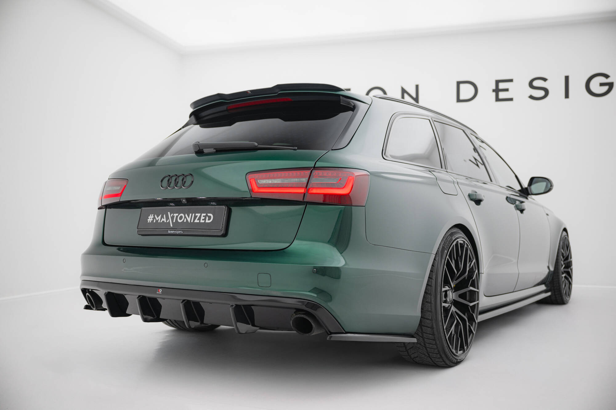 Maxton Design Задняя обшивка Audi A6 S-line Avant C7 — изображение 3