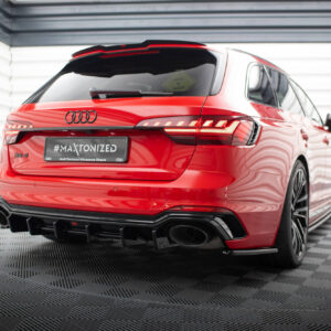 Maxton Design Задний диффузор Audi RS4 B9 / B9 Facelift