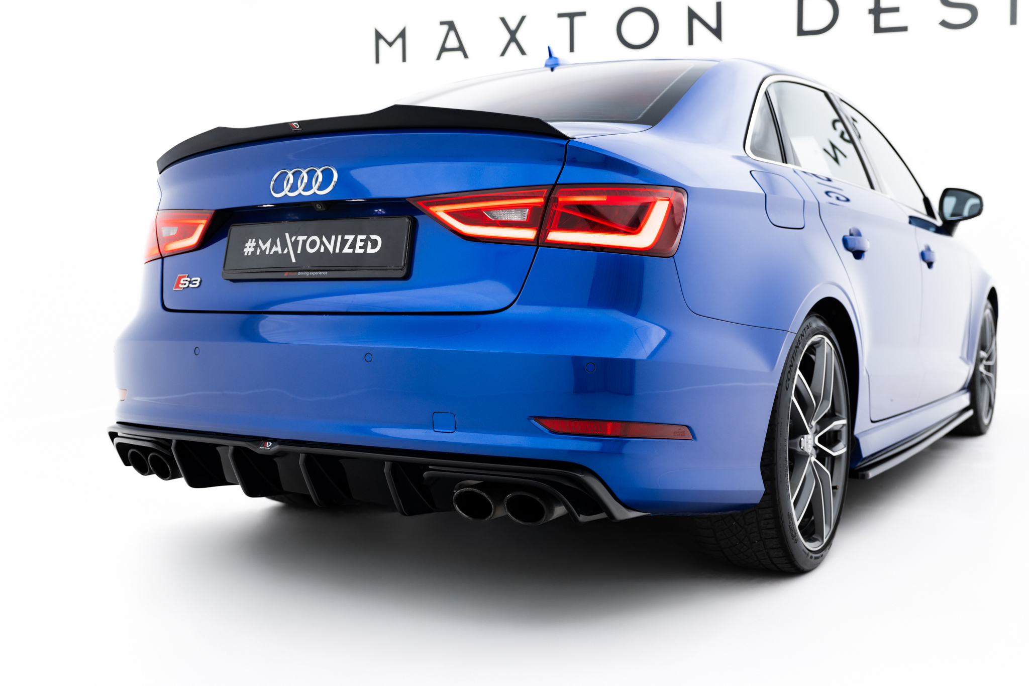 Maxton Design Задний бампер Audi S3 Sedan 8V