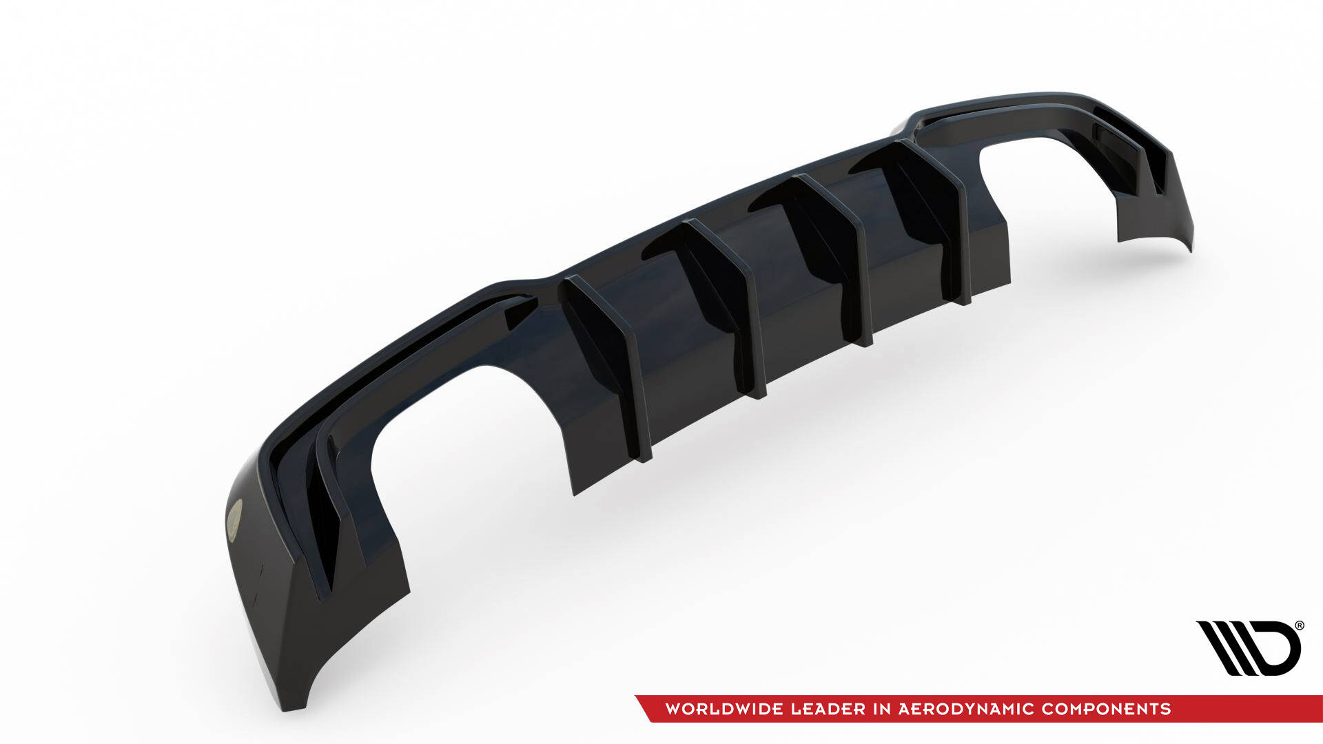 Maxton Design Задний диффузор Audi S3 Sportback 8V Facelift — изображение 6