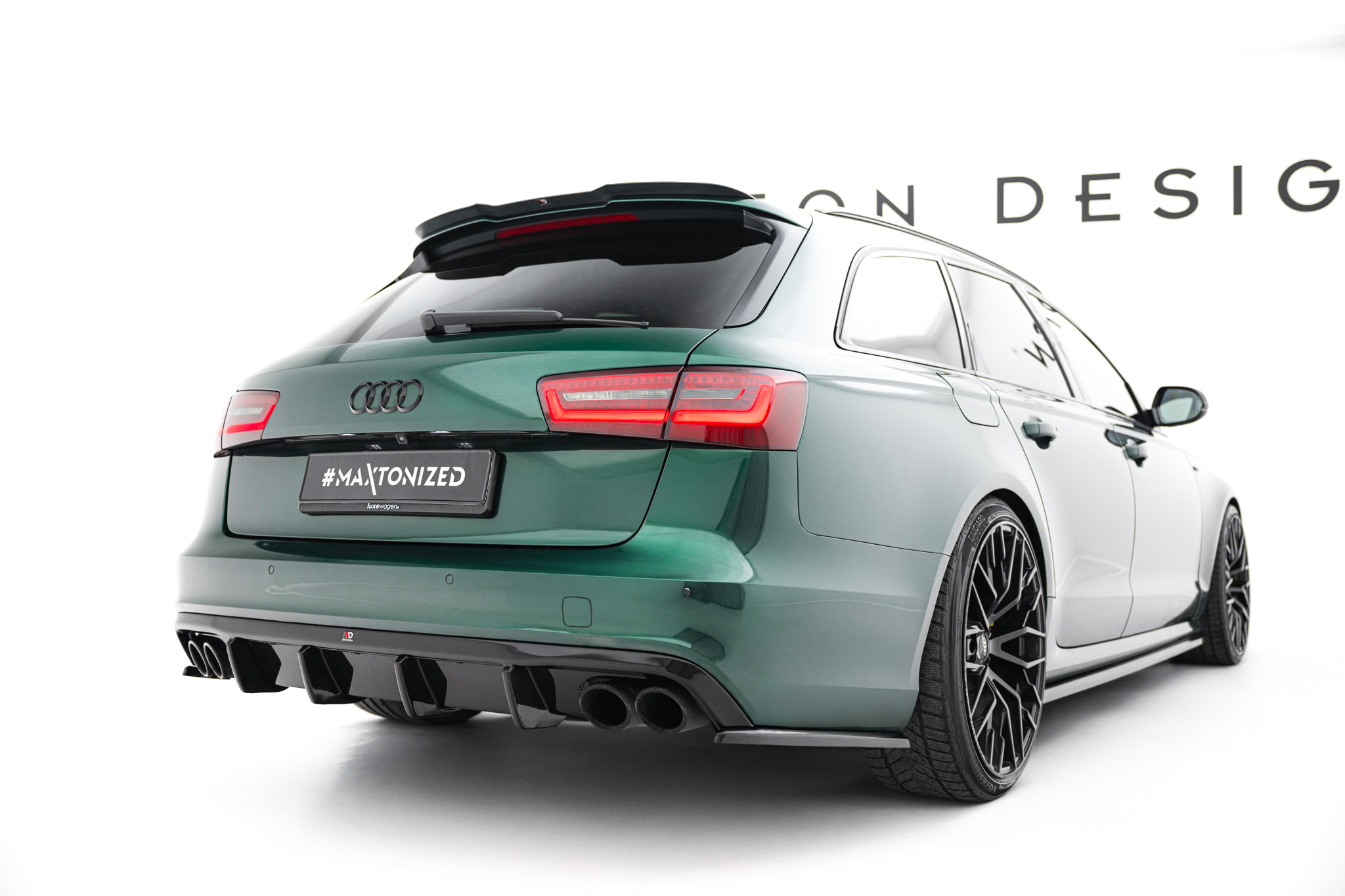 Maxton Design Задний бампер Audi S6 Avant C7