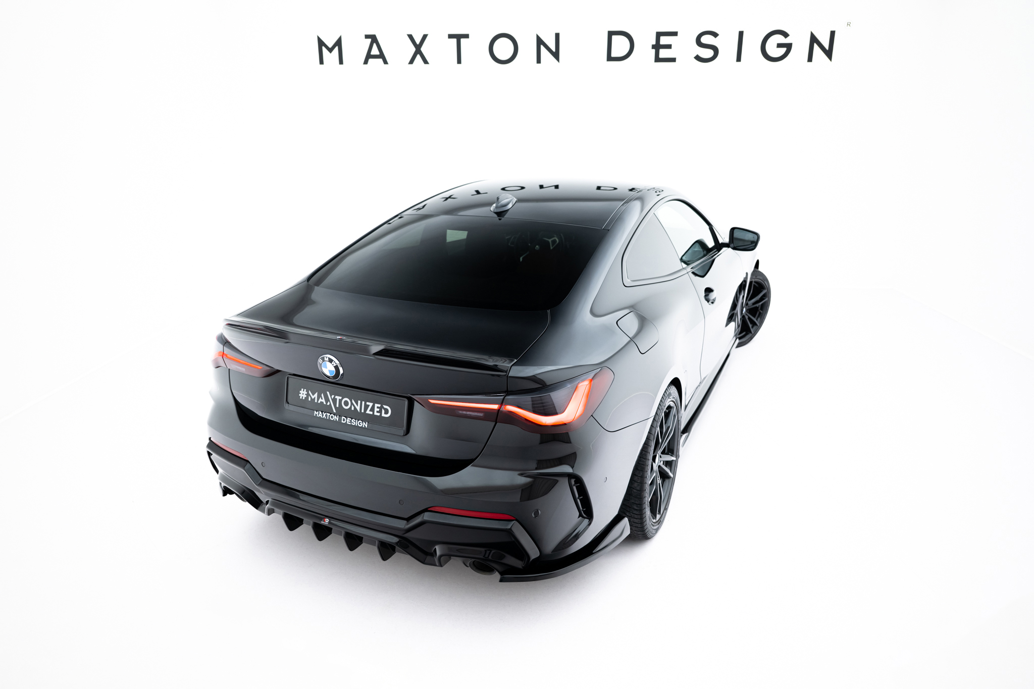 Maxton Design Задний диффузор BMW 4 M-Pack G22 / G23 / G22 Facelift / G23 Facelift — изображение 2