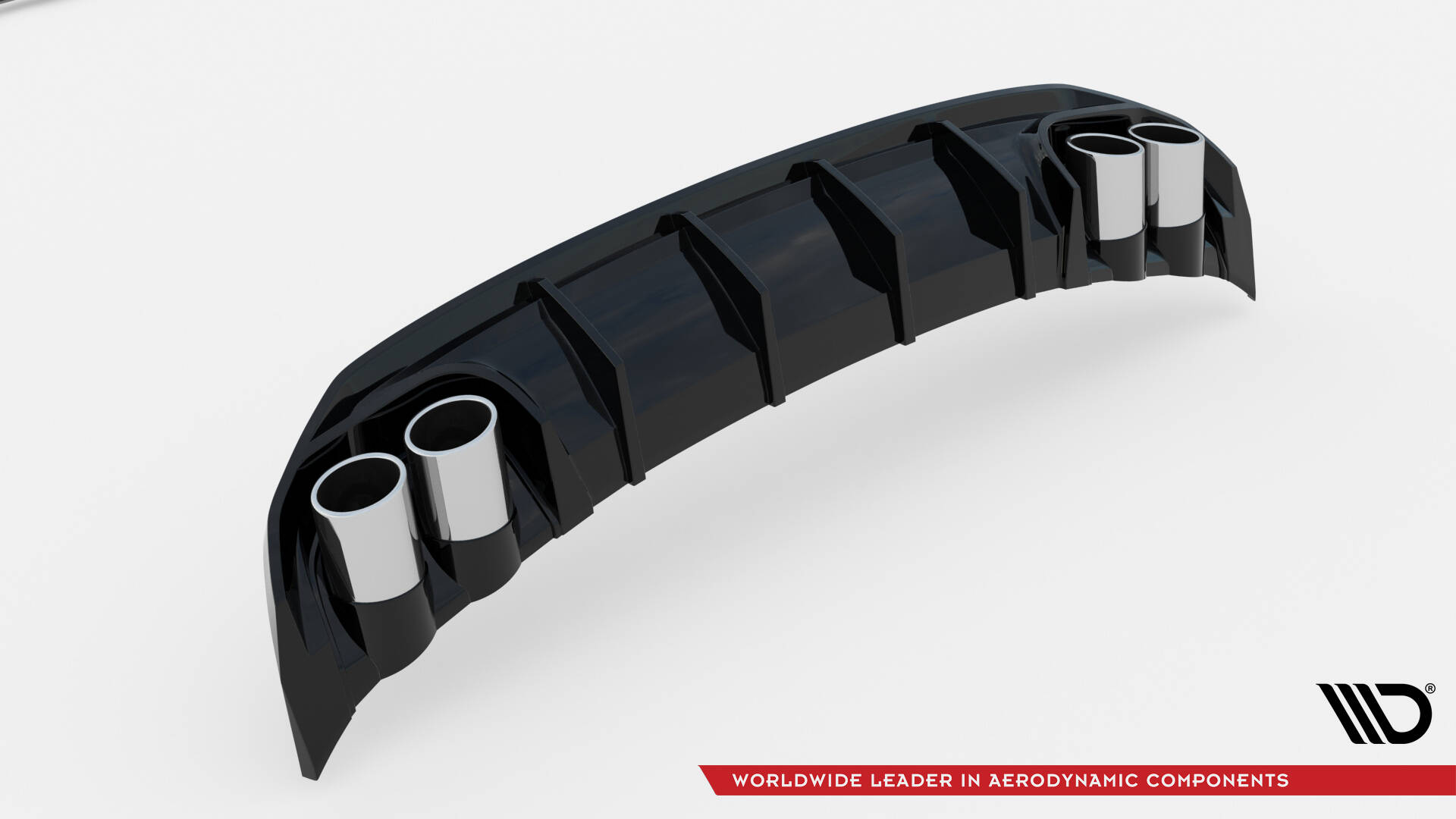 Maxton Design Задний бампер + наконечники выхлопных труб. Имитация седана Audi A3 S-Line 8Y. — изображение 4