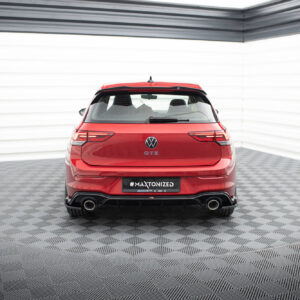 Maxton Design Задний спойлер + наконечники выхлопных труб. Имитация Volkswagen Golf GTE / R-Line Mk8 / Mk8 Facelift.