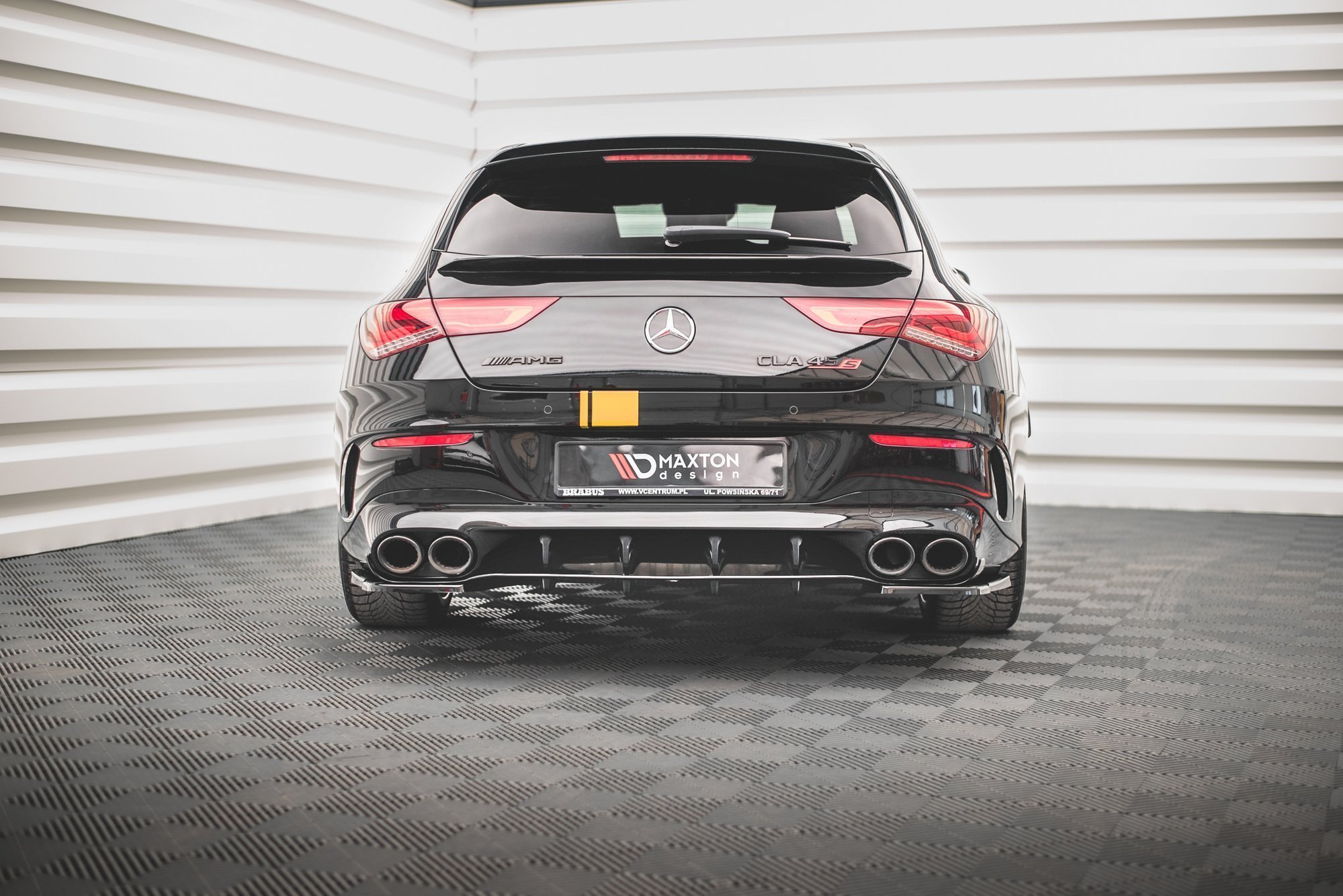 Maxton Design Задний бампер Mercedes-AMG CLA 35 Aero / 45 Aero C118 — изображение 2