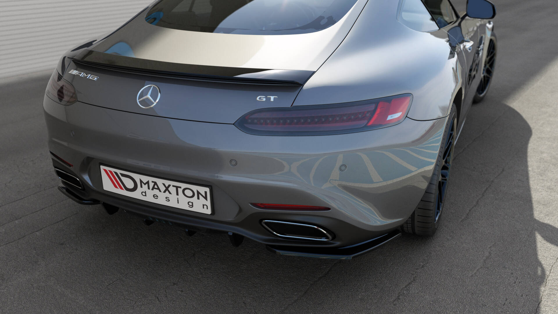 Maxton Design Задний бампер Mercedes-AMG GT / GT S C190 Facelift