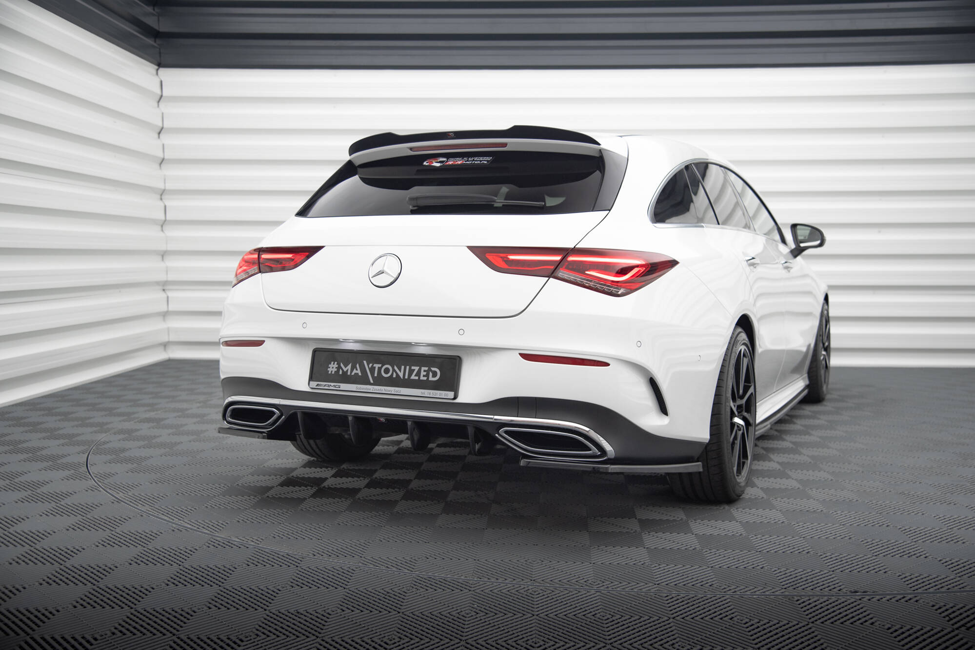 Maxton Design Задний бампер Mercedes-Benz CLA AMG-Line X118