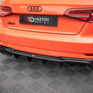 Maxton Design Задний диффузор + спортивная выхлопная система Milltek для Audi RS3 Sportback 8V Facelift